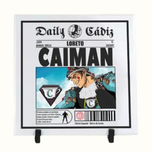 Azulejo "Caiman Daily"