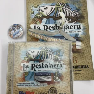 CD La Resbalaera + libreto + chapa + pulsera