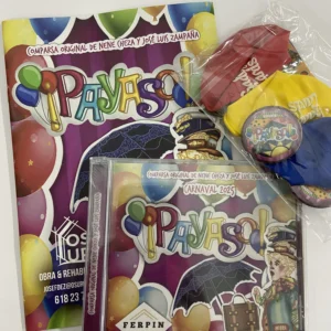 CD Payaso + libreto + bolsa