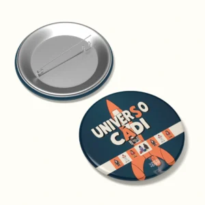 Pack Chapas y Pulsera "Universo Cadi"