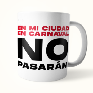 Taza «No Pasarán» Coro Libertario