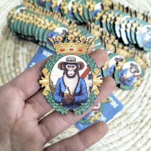 Imán Chirigota "Los Amish del Mono"