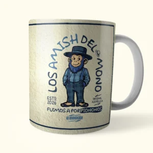 Taza Chirigota "Los Amish"